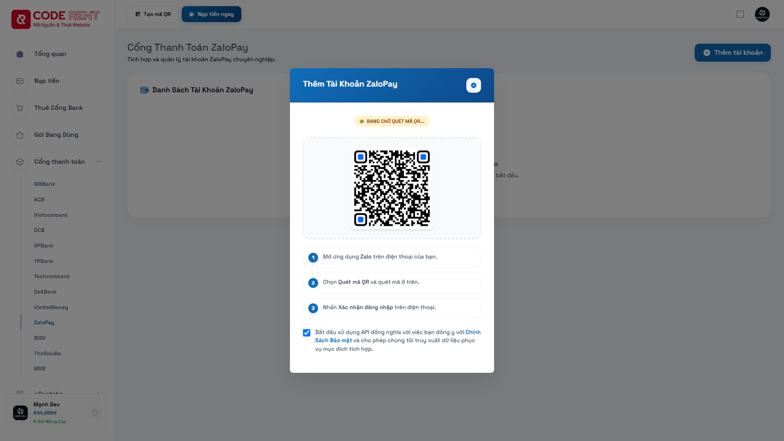[ApiBank] Source Cho Thuê Api Bank - Giải Capcha Gốc 2026
