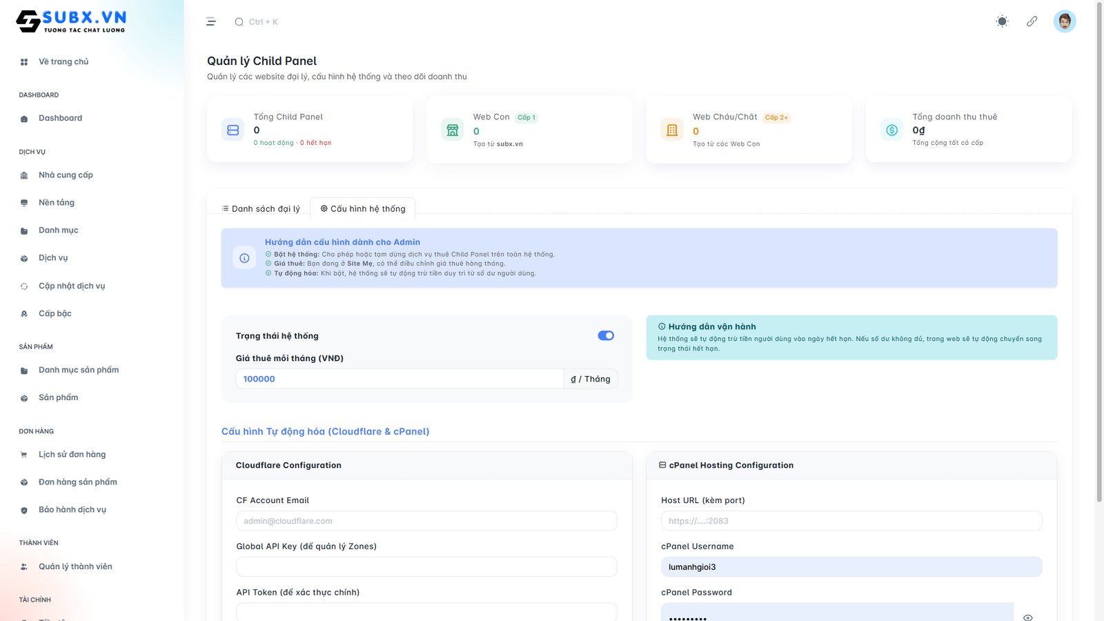 [ SMM ] Source Code Smmv2 Full Tự Động - Child Panel Con Cháu