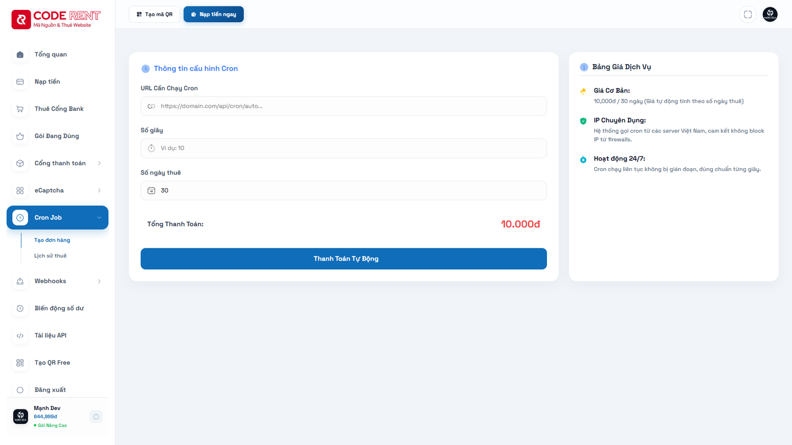 [ApiBank] Source Cho Thuê Api Bank - Giải Capcha Gốc 2026