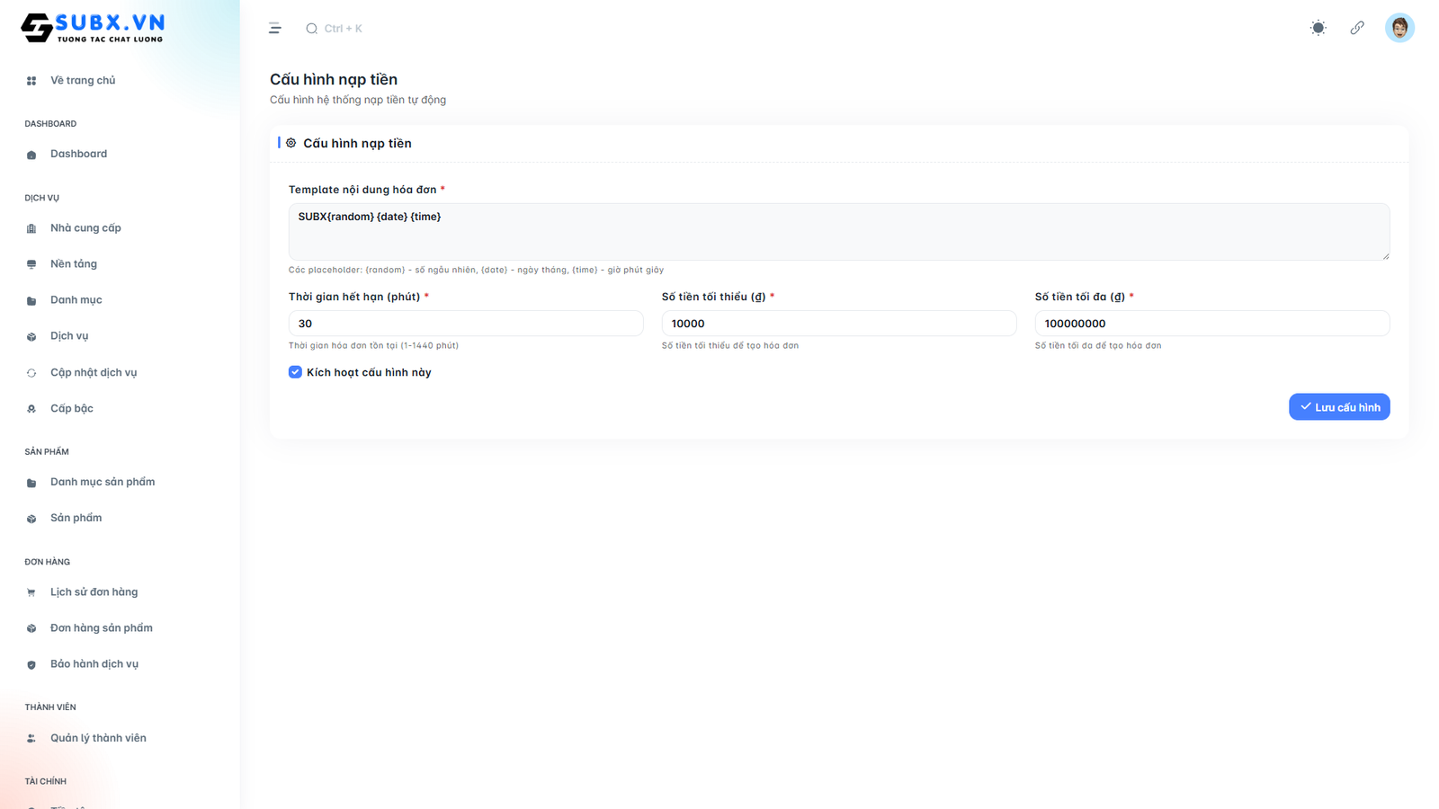 [ SMM ] Source Code Smmv2 Full Tự Động - Child Panel Con Cháu